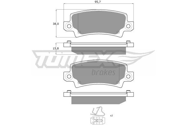 TOMEX BRAKES Jarrupala, levyjarru TX 13-75